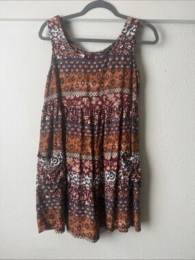 Vintage Byer Too patchwork style floral shorts romper